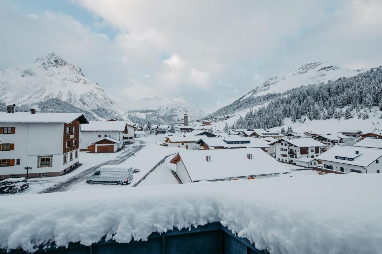 Fernsicht Alpen-Apartments Lech am Arlberg Bagian luar foto